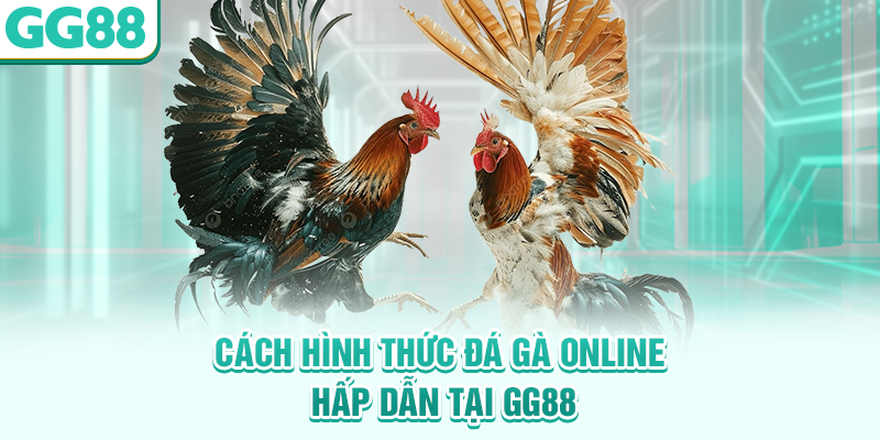 Các hình thức đá gà online hấp dẫn tại GG88
