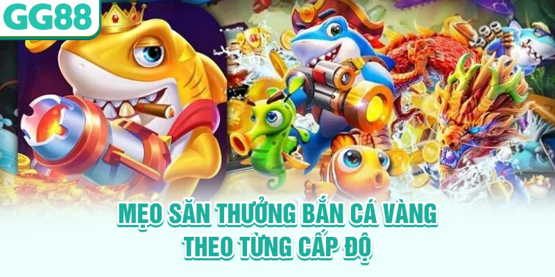 Mẹo săn thưởng bắn cá Vàng theo từng cấp độ